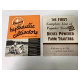 (2) Sheppard Diesel/Cultivators Brochures