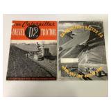 (2) Caterpillar Brochures-D2/Record Book