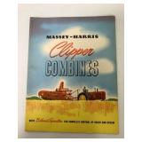 Massey-Harris Clipper Combines Brochure