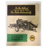 New Holland Pick-up Baling Press Brochure