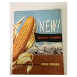 Massey-Harris One Row Corn Picker Brochure