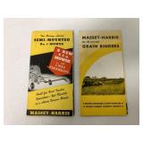 (2) Massey-Harris No.5/5B/10A Brochures