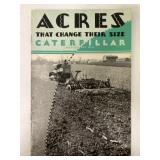Caterpillar "Acres that Change Their Size"