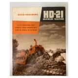Allis-Chalmers HD-21 Crawler Tractor Brochure