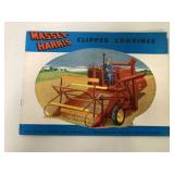 Massey-Harris Clipper Combines Brochure