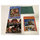 4 John Deere/Caterpillar/Ford/Farm Tractor Books