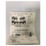 Ken Coble/Toy Tractor Times Order Form/Catalog