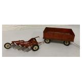 1/16 Tru Scale Plow and McCormick Wagon