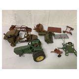 mostly 1/16 scale tractor and accessory parts