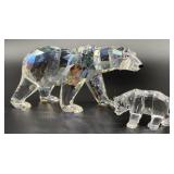 2011 Swarovski Siku Polar Bear 3"X6"