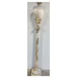 alabaster floor lamp