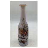 hand painted Bay Rum barber bottle