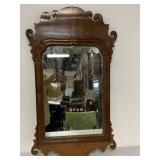 Mahogany Chippendale Style Mirror