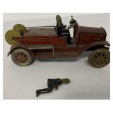 Tippco tin wind up firetruck