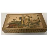 Combination Doll House wood toy in  box