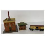 Lionel Baby Ruth car, power station + signal tower