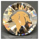 Swarovski Chaton Lion Head Giveaway 2" X 2"
