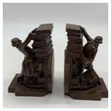 K & O Co. Struggling Librarian bookends