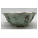 Chinese Celadon bowl with cricket