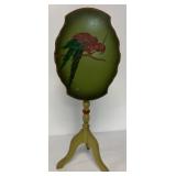 tilt top table w/parrot design