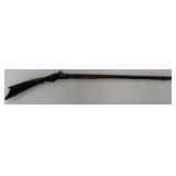 percussion long rifle, unable to read maker name