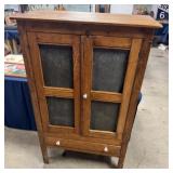 punch tin panel pie safe