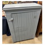 blue / Gray 4 shelf jelly cupboard