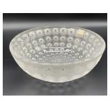 Lalique "Nemours" signed bowl