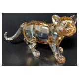 2010? Swarovski Tiger Cub Standing 2" X 3 1/2"