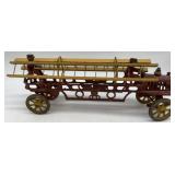 cast iron fire ladder truck