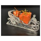 Swarovski Sleigh w/ Packages 2" X 4"