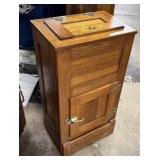 oak ice box