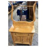 oak wash stand