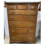 Highboy dresser or chest of drawers