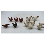 13 composition chickens