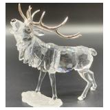 2001 Swarovoski Stag 5" X 6"