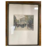 framed print 129/350 artist signed