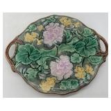 Griffen, Smith & Hill Majolica Geranium plate