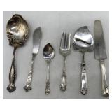 sterling utensils plus cheese slicer & cake server