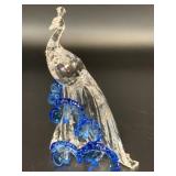 2015 Swarovski White Peacock 3" X 5"