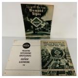3 Coca-Cola Signs/Advertisement/Equip Booklets