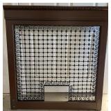 Cast Iron Bank/Postal/Tickets Teller Window