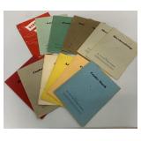 10+ Vintage Coca-Cola Vendor Guidebooks