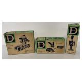 3 Doepke wood toys in boxes