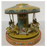 J. Chein Playland-Merry-Go-Round tin wind-up