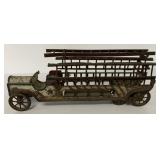 Scheible hill climber fire ladder truck white