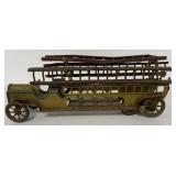 Scheible hill climber fire ladder truck yellow