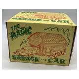 Marx The Magic Garage & car in box w/extra car