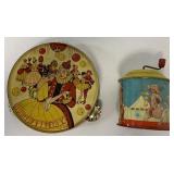 Kirchoff tambourine & Wyandotte music box