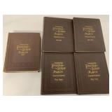 5 Volumes of International Postage Stamp Album